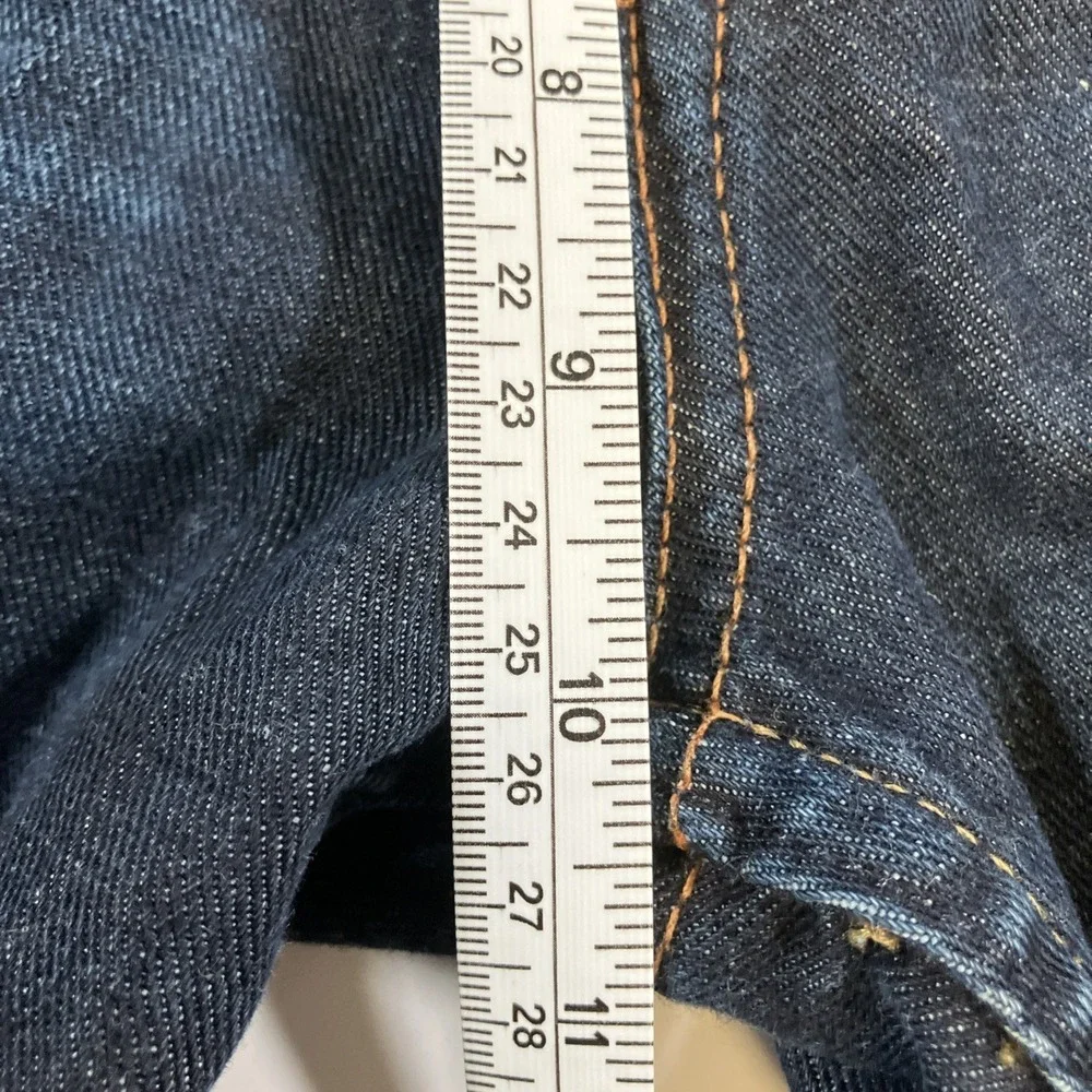 Lucky‎ Brand 227 Jeans Mens 33x30 Original Boot Dark Wash Button Fly 33x28